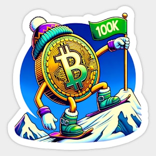 Bitcoin - 100K Sticker